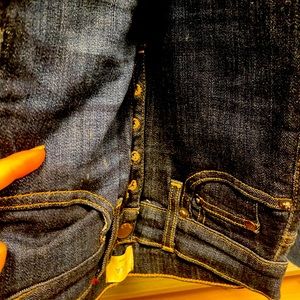 AOLA (Alice and Olivia) jeans 25 dark blue color.